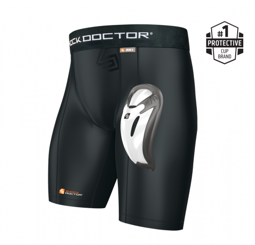 Shock Doctor Compression Short with BioFlex Cup: Elevate Comfort