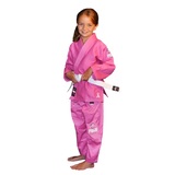 Fuji Kids Pink Ribbon Gi