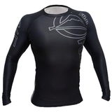 Fuji Black Inverted Long Sleeve Rash Guard