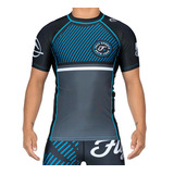 Fuji Script Short Sleeve Rash Guard