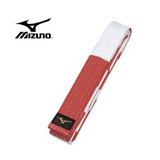 Mizuno Red & White Belt