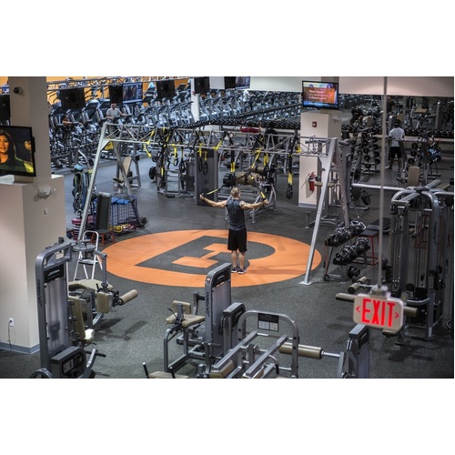 Ecore Rolled Rubber Gym Flooring