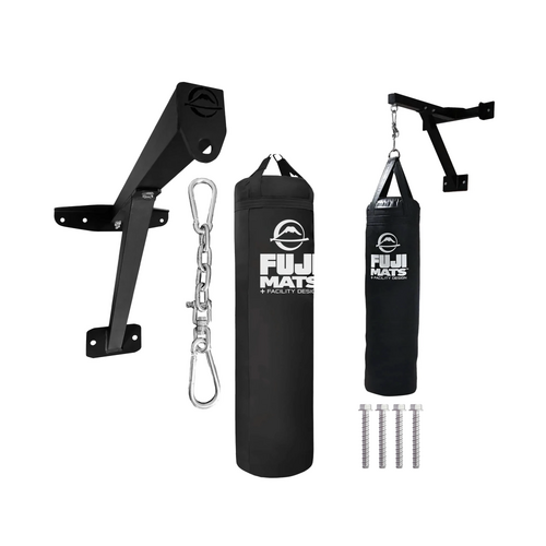 Fuji Boxing Bag Kit Bundle - Black
