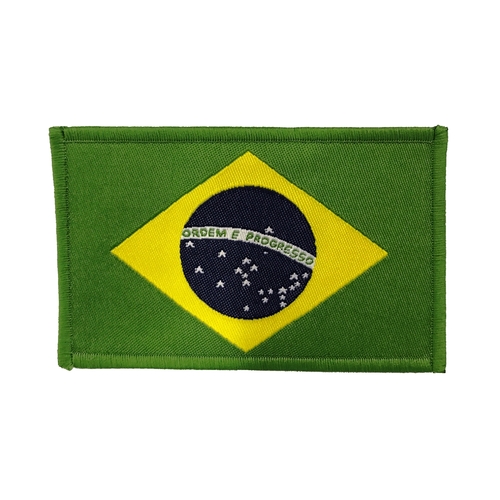 USA/Brazil Jiu-Jitsu Flags Patch