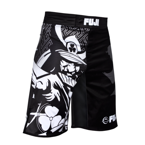 schwarz-rot Fuji MMA Fight Shorts Sekai 2.0