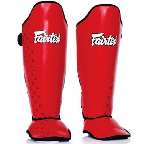 Fairtex SP5 Competition Shin Guards - Red