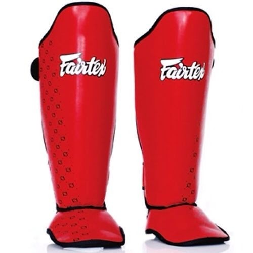 Fairtex SP5 Competition Shin Guards Red