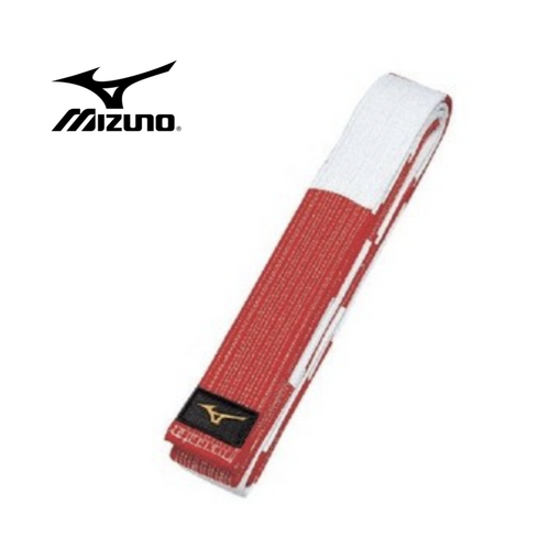 Mizuno Red & White Belt